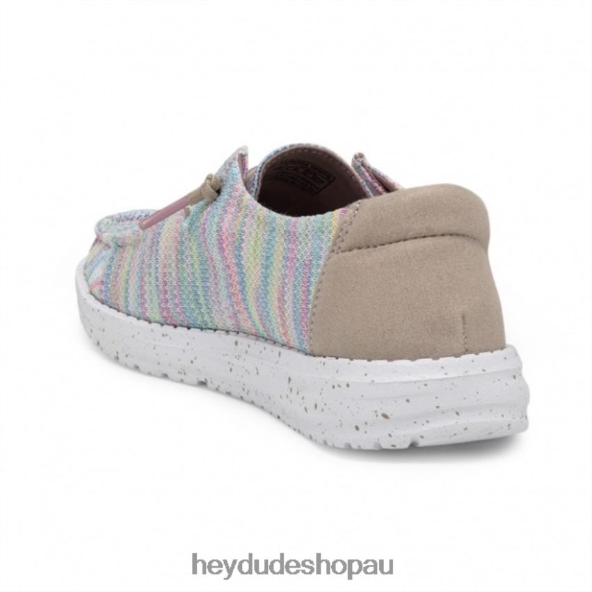 Hey Dude HEYDUDE Wendy Sox Aurora White Women V4Z64434