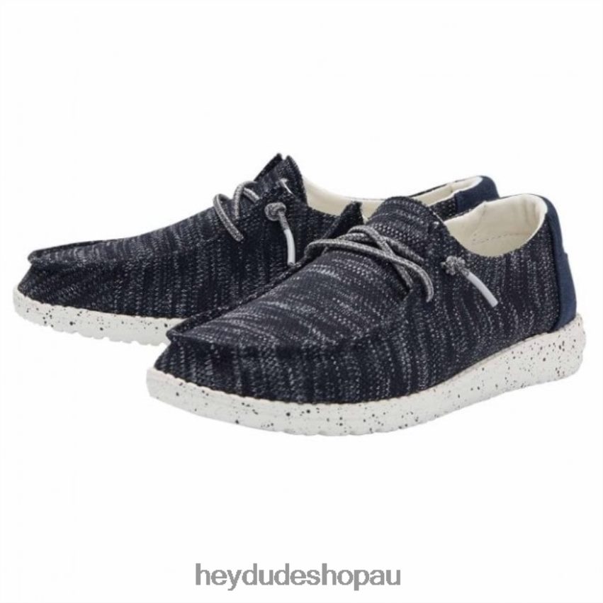 Hey Dude HEYDUDE Wendy Sox Navy Women V4Z64456