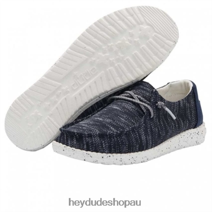 Hey Dude HEYDUDE Wendy Sox Navy Women V4Z64456
