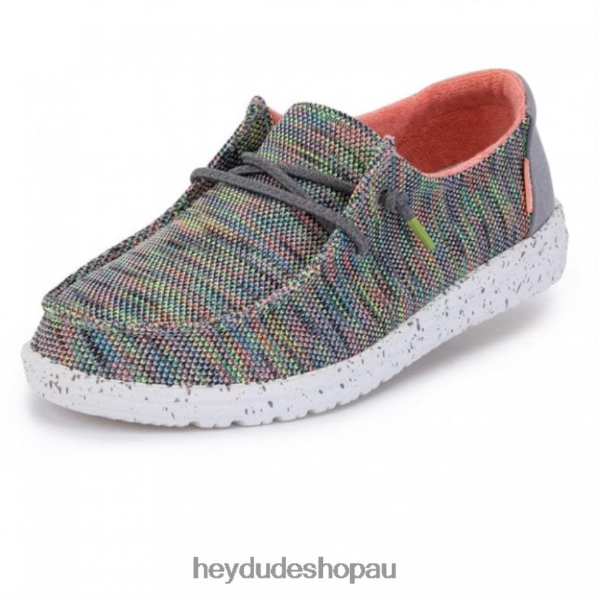 Hey Dude HEYDUDE Wendy Sox Peacock Pink Women V4Z64410