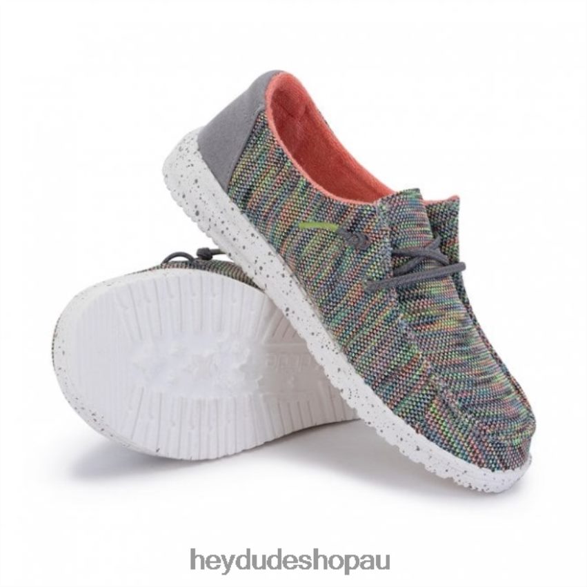 Hey Dude HEYDUDE Wendy Sox Peacock Pink Women V4Z64410