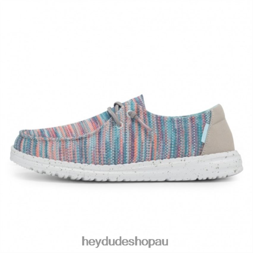 Hey Dude HEYDUDE Wendy Sox Sunset Pink Women V4Z64436