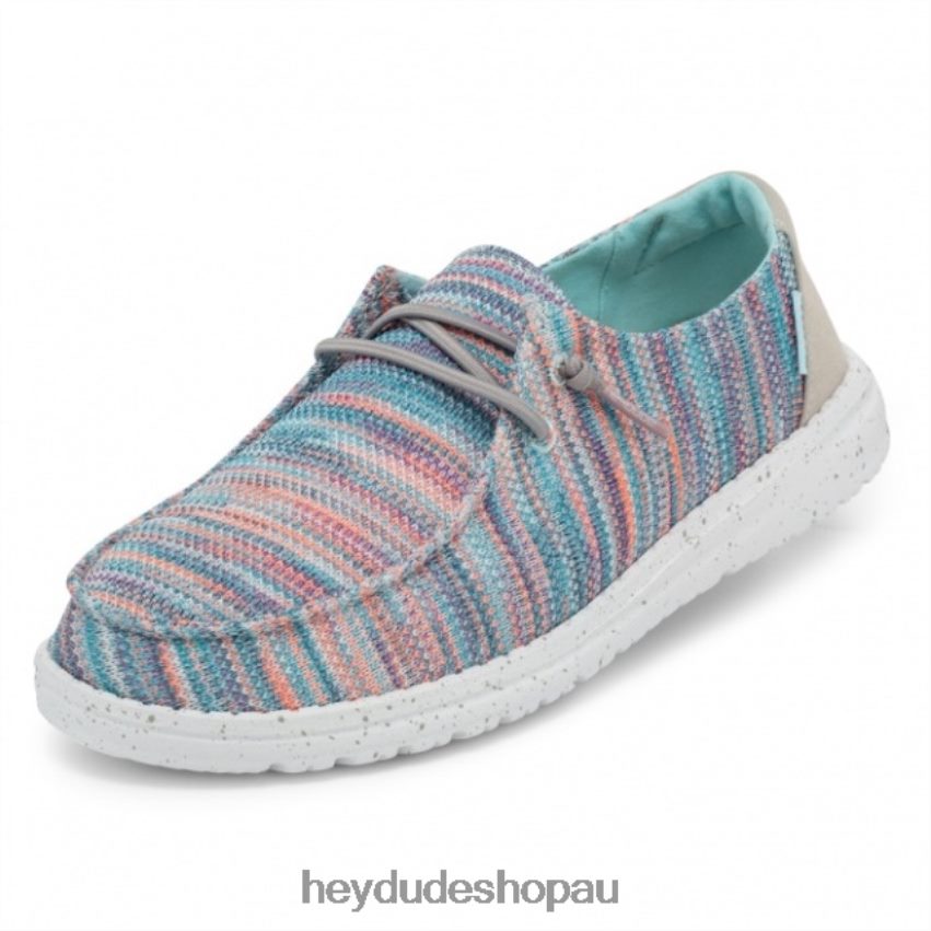 Hey Dude HEYDUDE Wendy Sox Sunset Pink Women V4Z64436