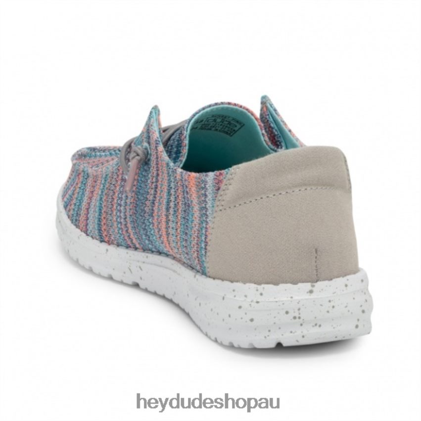 Hey Dude HEYDUDE Wendy Sox Sunset Pink Women V4Z64436