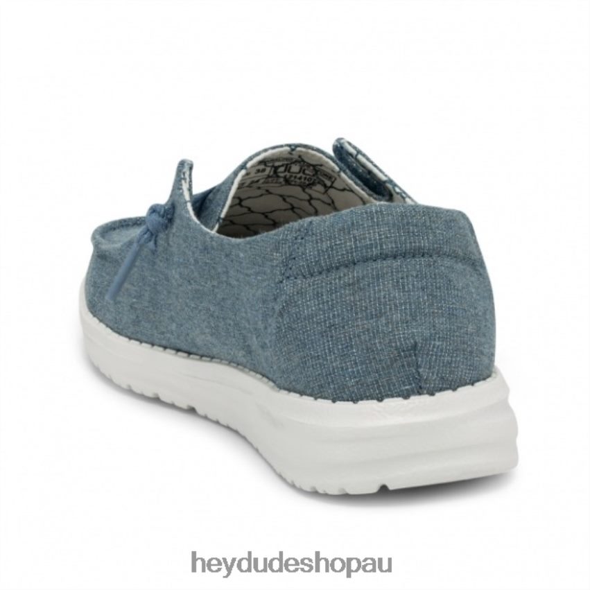 Hey Dude HEYDUDE Wendy Sparkle Blue Stone Women V4Z64445