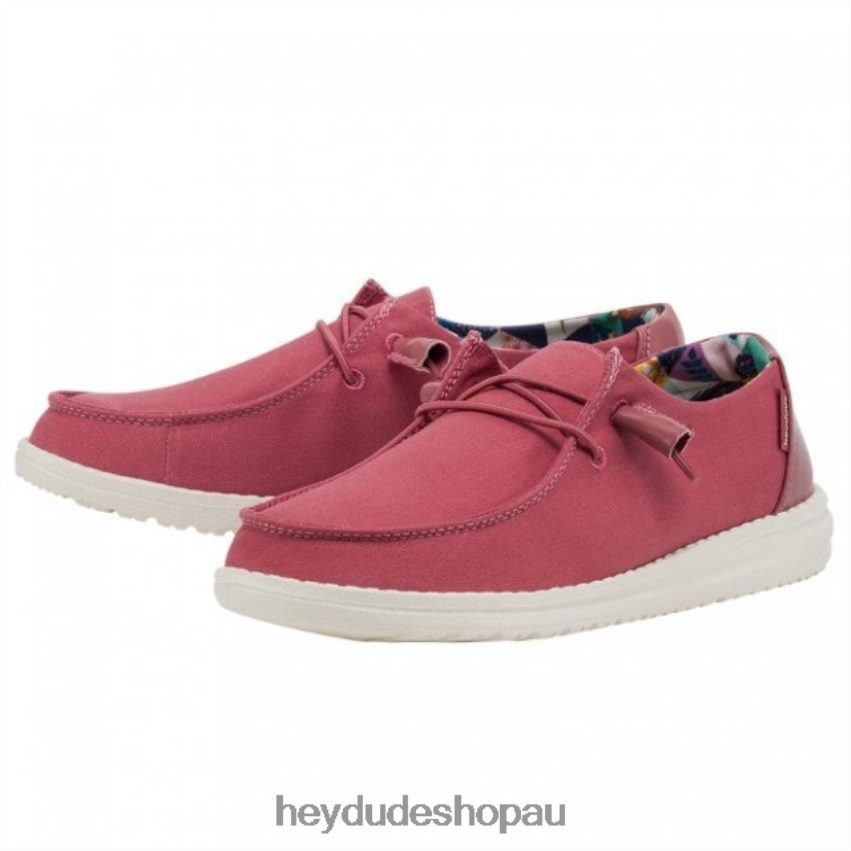 Hey Dude HEYDUDE Wendy Washed Rosette Women V4Z64462