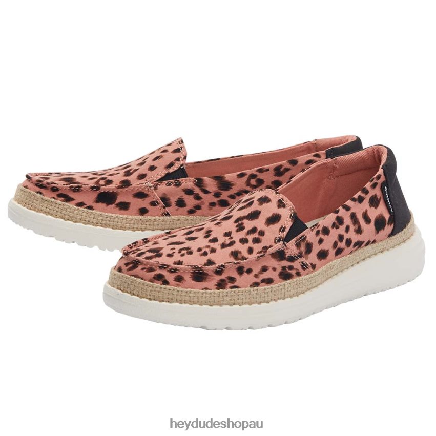 Hey Dude Lena Leopard Rose Women V4Z6479