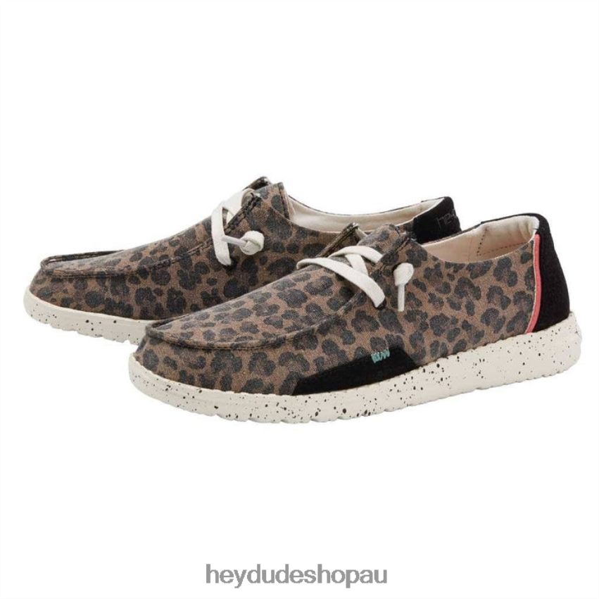 Hey Dude Brown Wendy Jungle Women V4Z6442