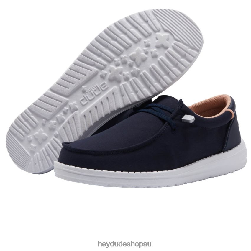 Hey Dude Wendy Advanced Deep Blue Women V4Z6417