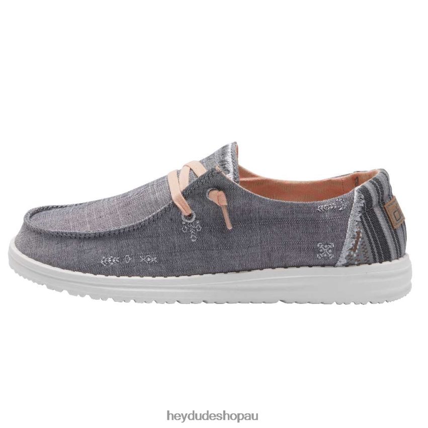 Hey Dude Wendy Boho grey Grey Women V4Z6445