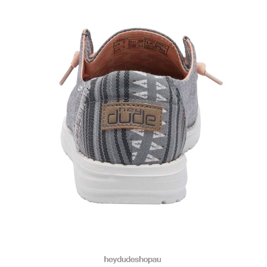 Hey Dude Wendy Boho grey Grey Women V4Z6445
