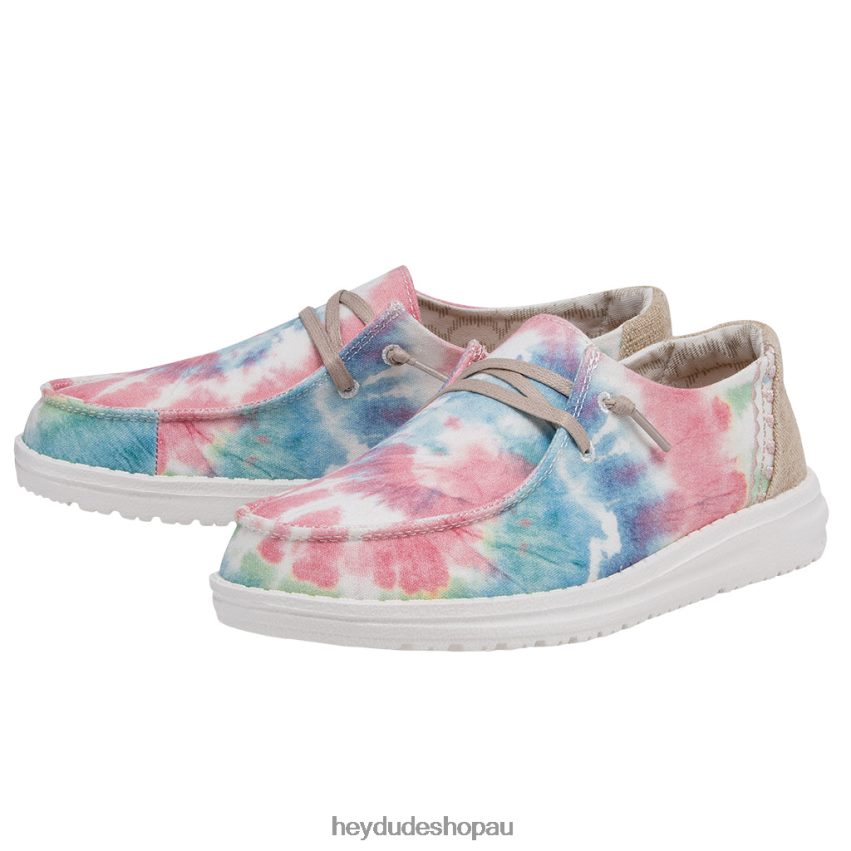 Hey Dude Wendy Boho grey Mandala Tie Dye Women V4Z6446