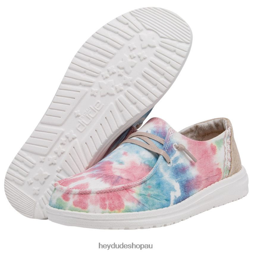 Hey Dude Wendy Boho grey Mandala Tie Dye Women V4Z6446