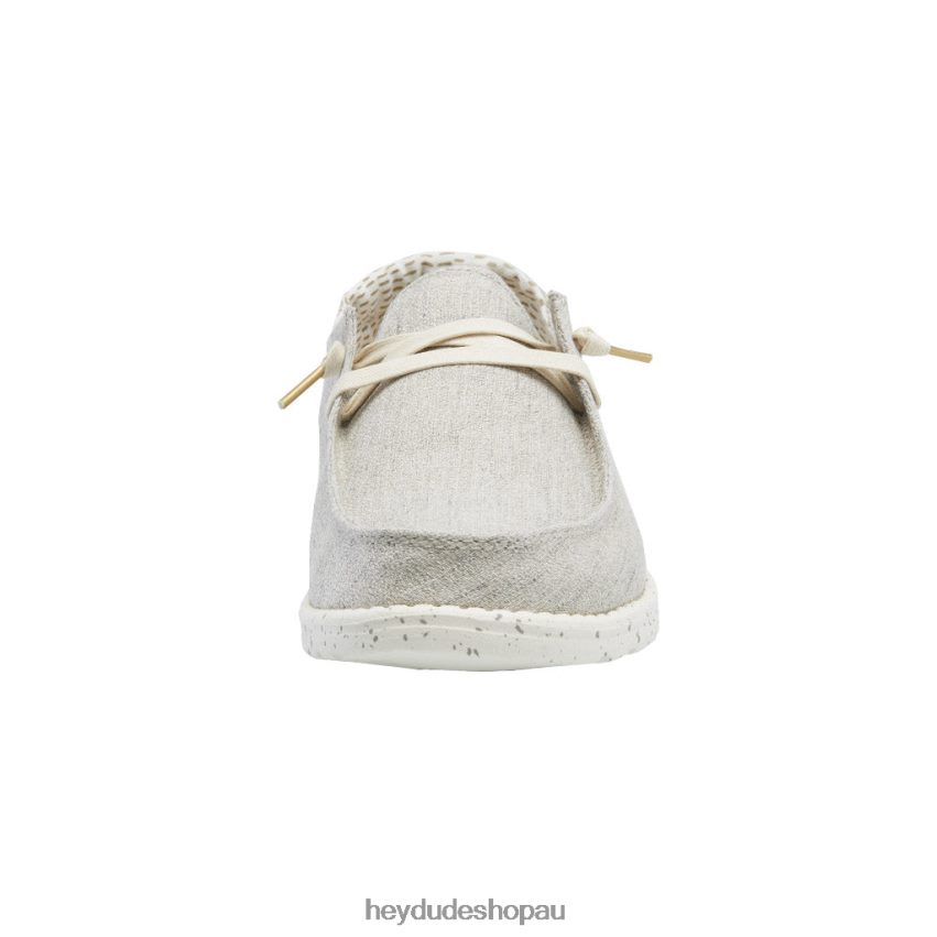 Hey Dude Wendy Chambray Sparkling Beige Women V4Z6440