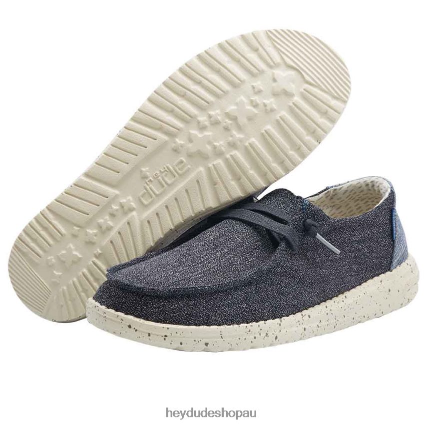 Hey Dude Wendy Chambray Sparkling Blue Women V4Z6441
