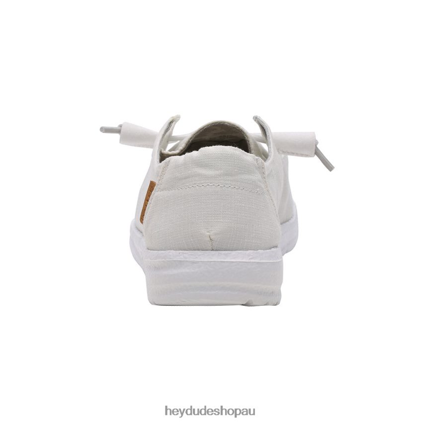 Hey Dude Wendy Chambray White Women V4Z6439
