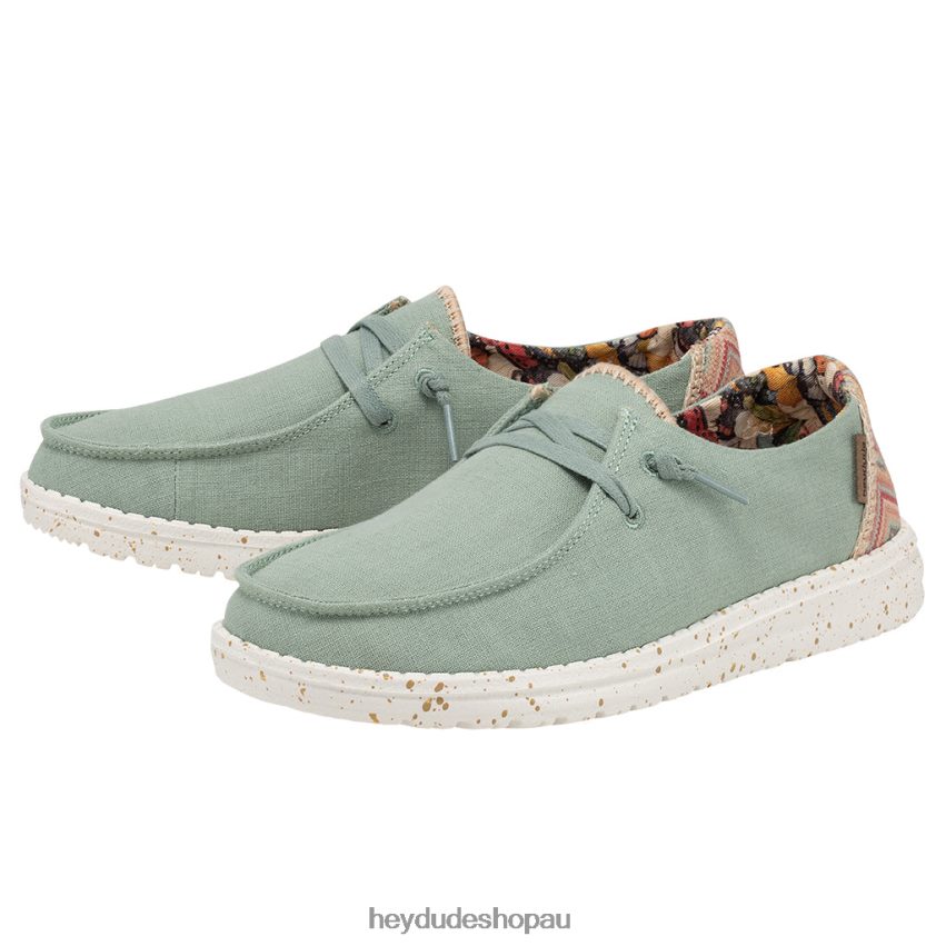 Hey Dude Wendy Classic Aloe Women V4Z641