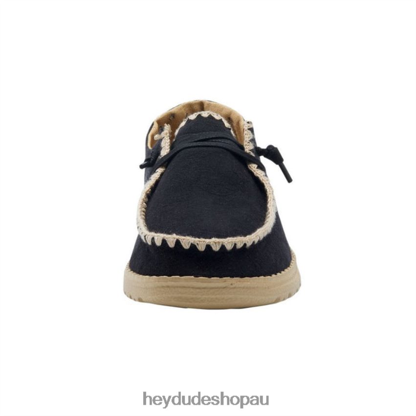 Hey Dude Wendy Crochet Black Women V4Z6428