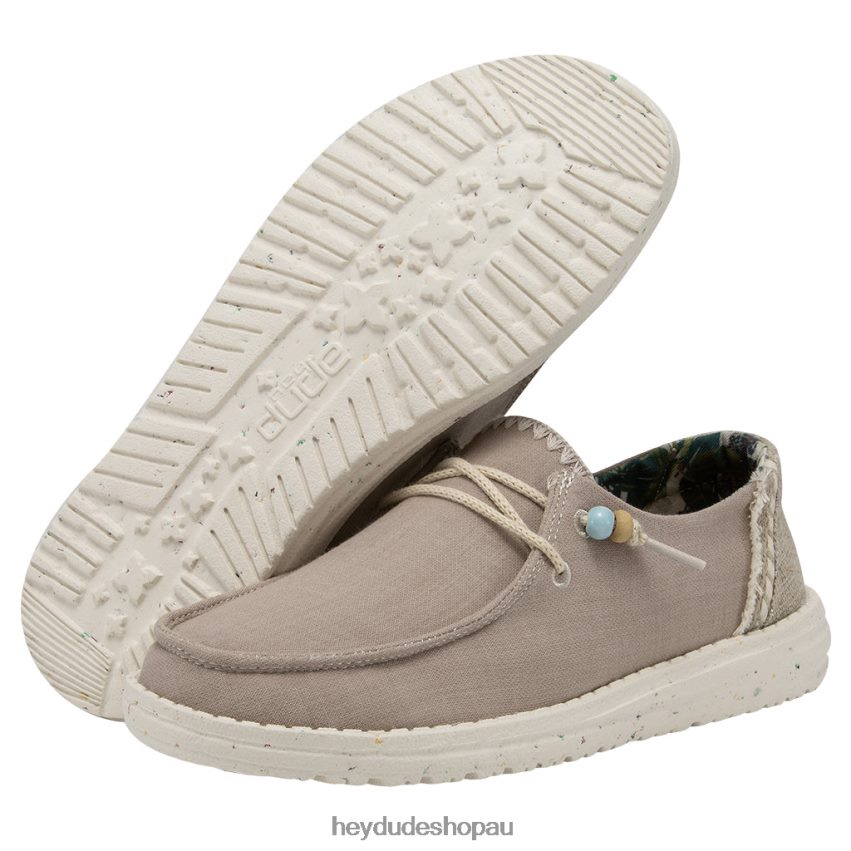 Hey Dude Wendy Natural Rose Women V4Z649