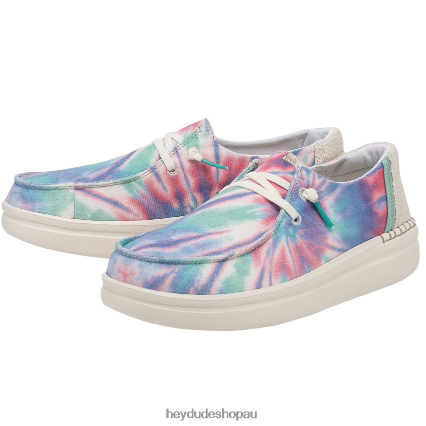 Hey Dude Wendy Rise Chambray Candy Tye Dye Women V4Z6427