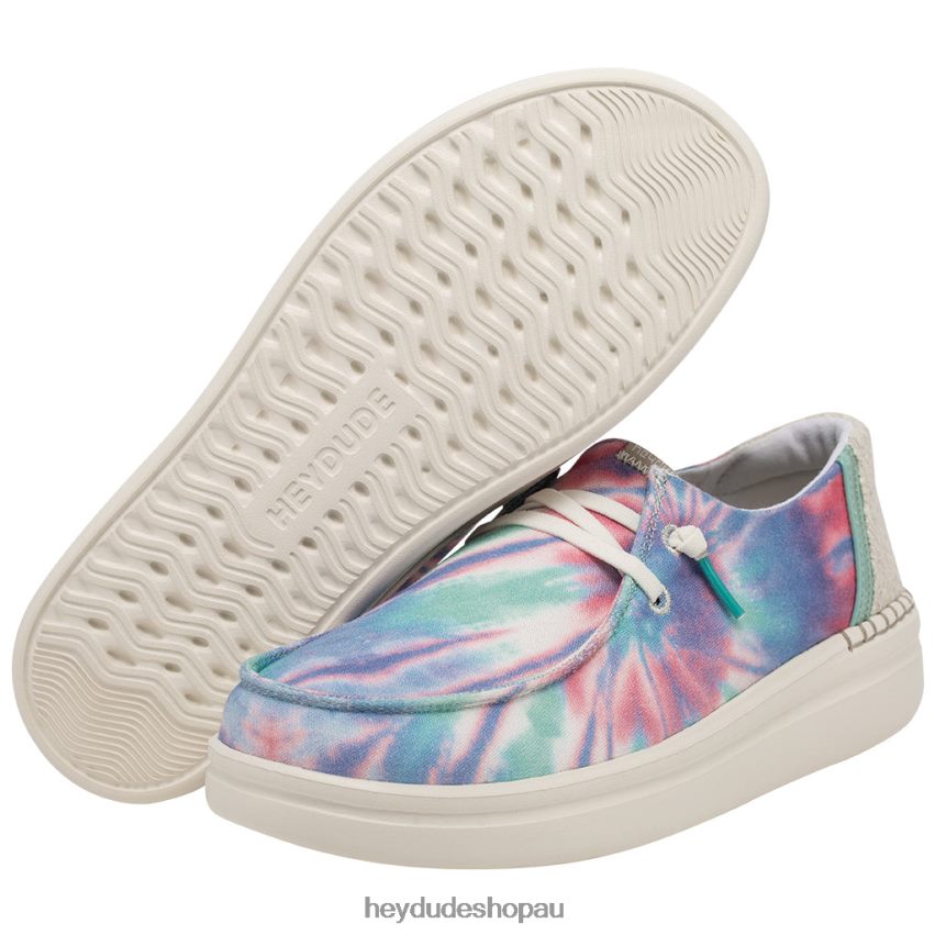 Hey Dude Wendy Rise Chambray Candy Tye Dye Women V4Z6427