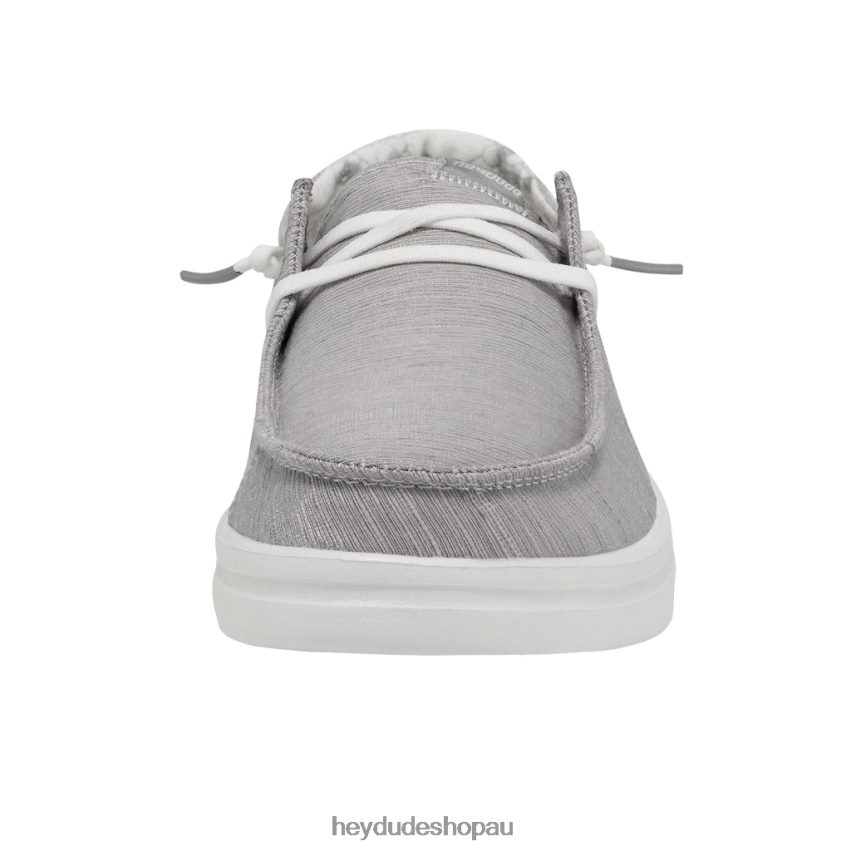 Hey Dude Wendy Rise Chambray Lunar Rock Women V4Z6424