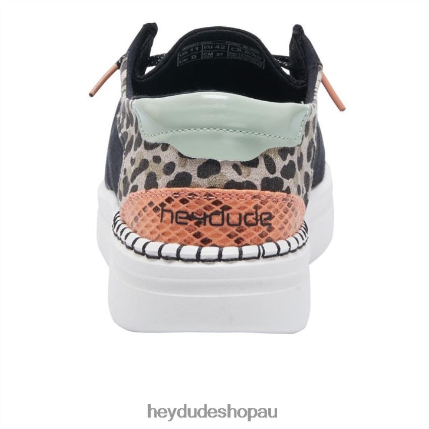 Hey Dude Wendy Rise Jungle Funk Black Women V4Z64115