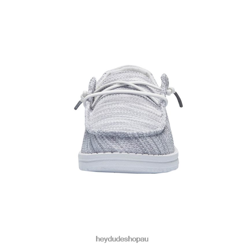 Hey Dude Wendy Sox Glacier Grey Women V4Z6436