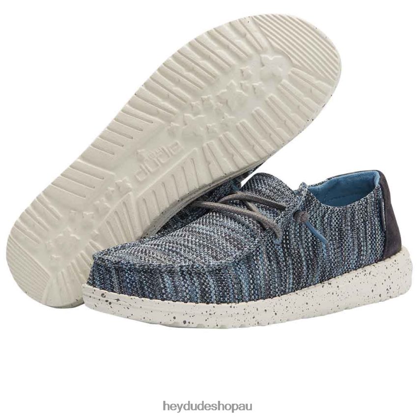 Hey Dude Wendy Sox Ice Blue Women V4Z6437