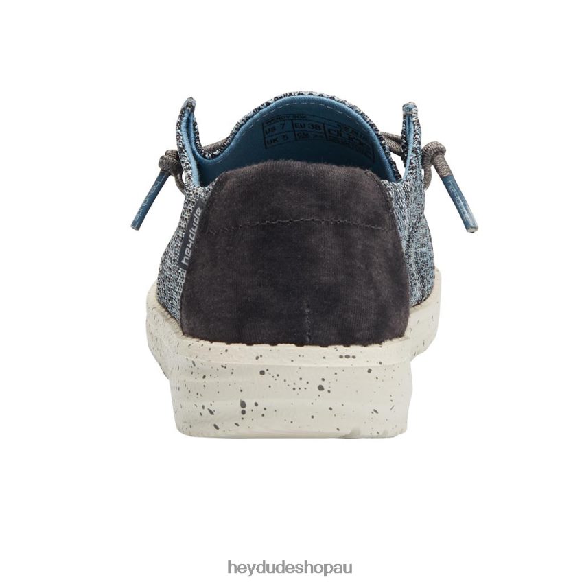 Hey Dude Wendy Sox Ice Blue Women V4Z6437