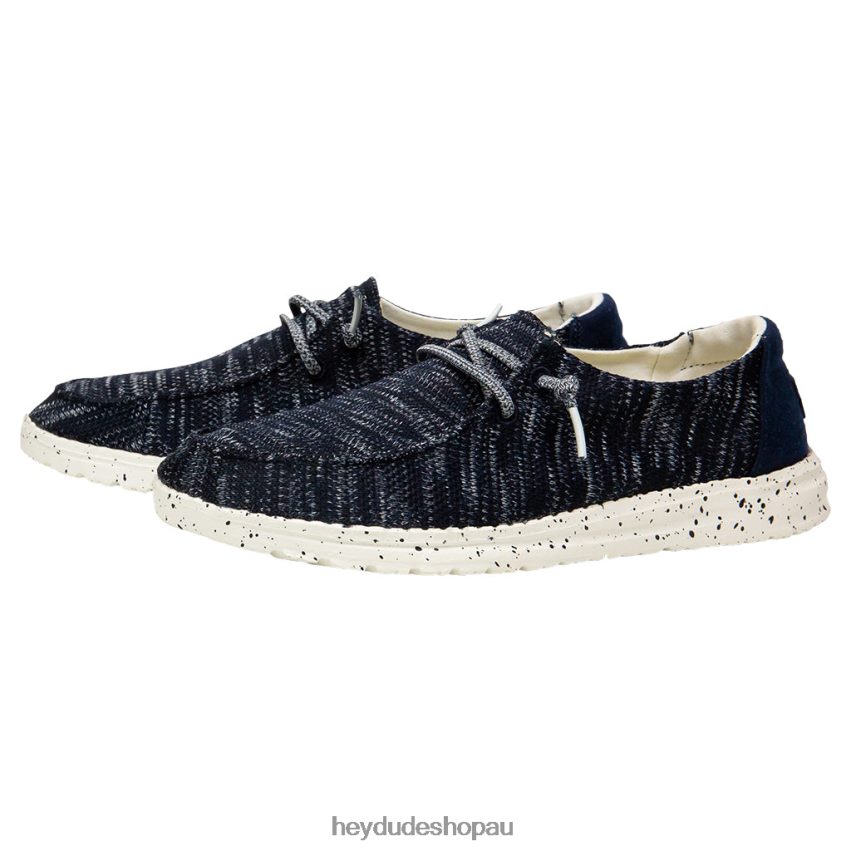 Hey Dude Wendy Sox Navy Women V4Z6438