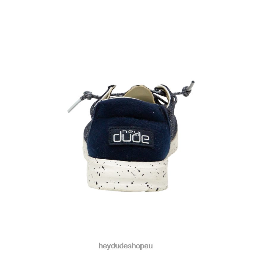 Hey Dude Wendy Sox Navy Women V4Z6438