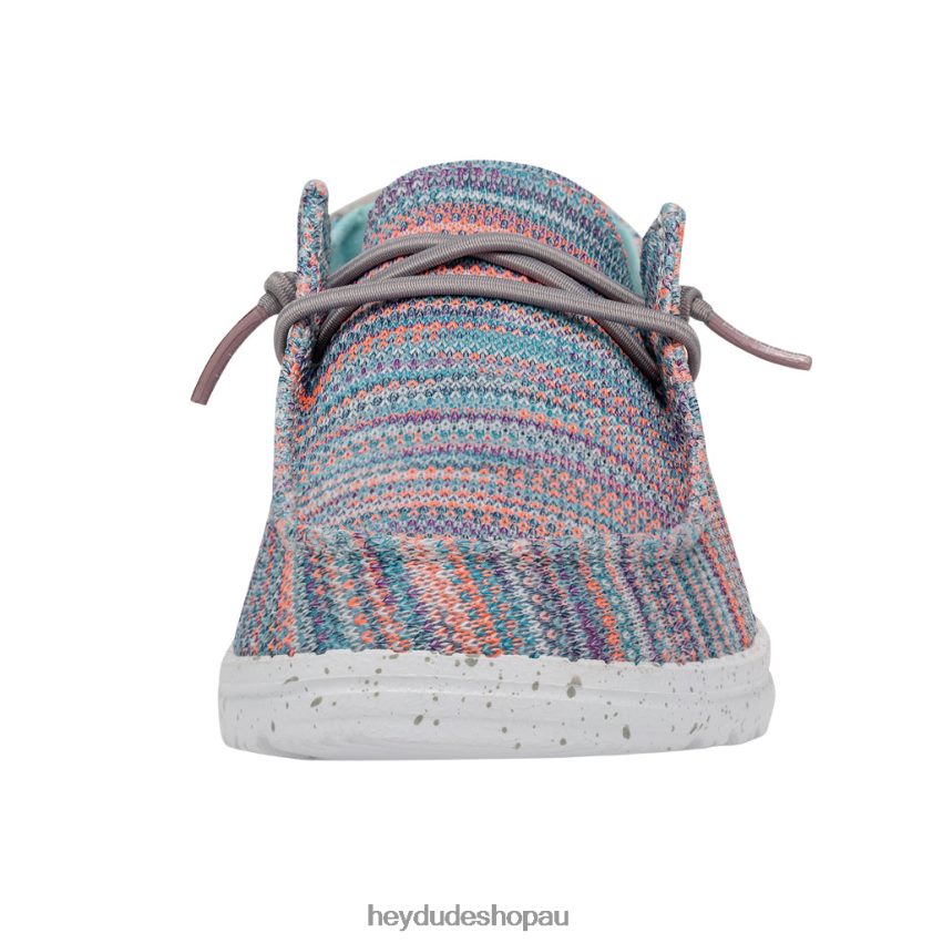 Hey Dude Wendy Sox Sunset Pink Women V4Z6433