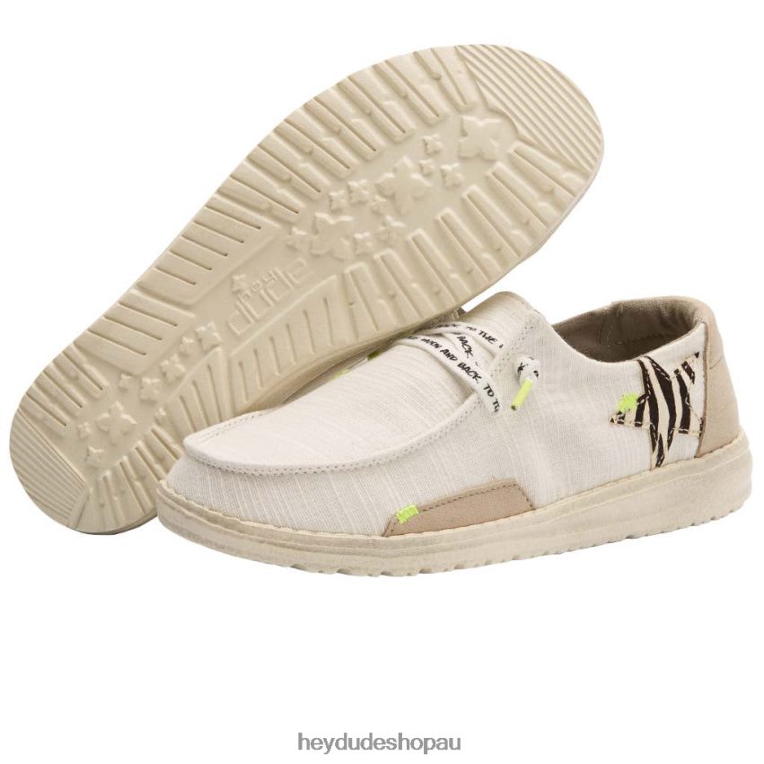 Hey Dude Wendy Star White Women V4Z6455