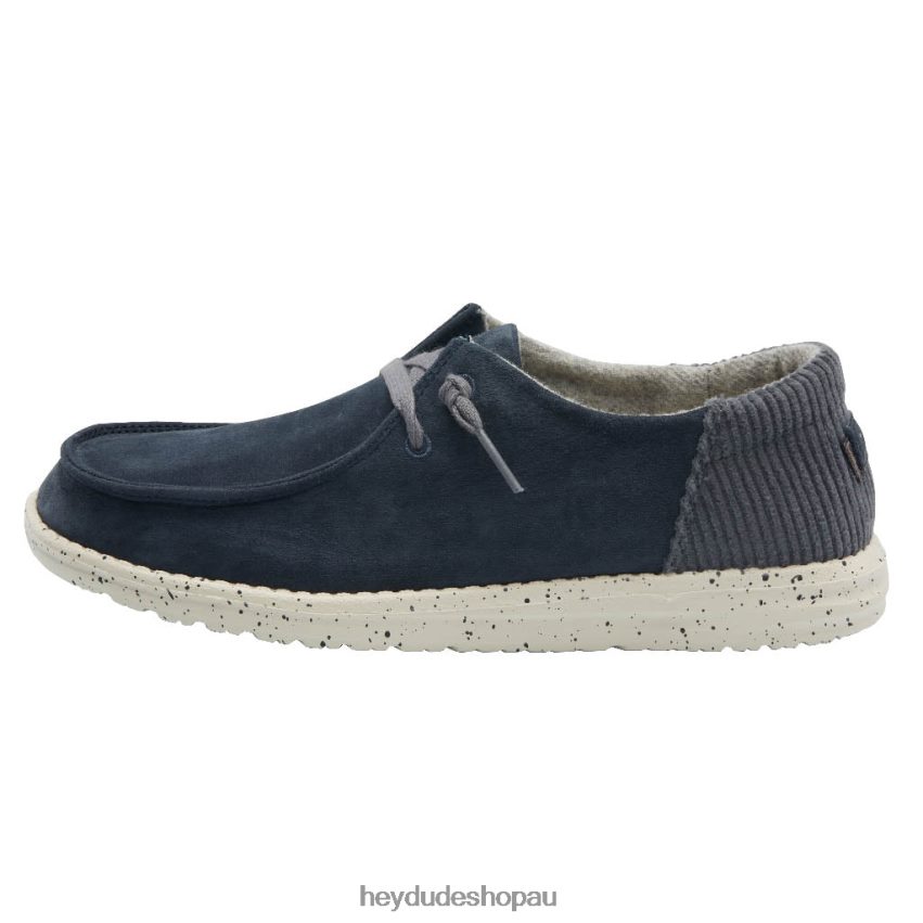 Hey Dude Wendy Suede Navy Women V4Z6448